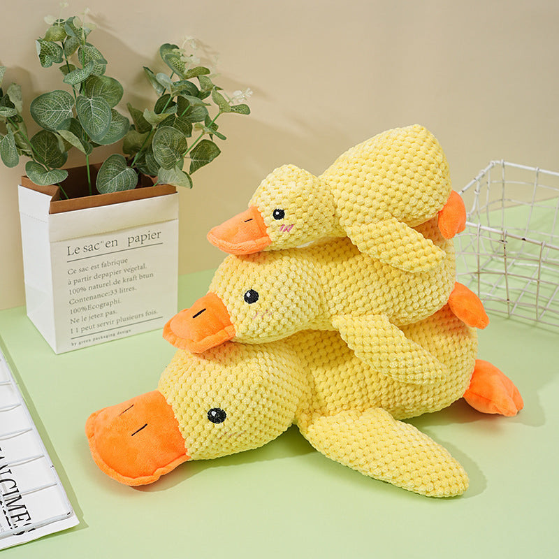 Dog Plush Toy Duck Shape (SML) 3pcs
