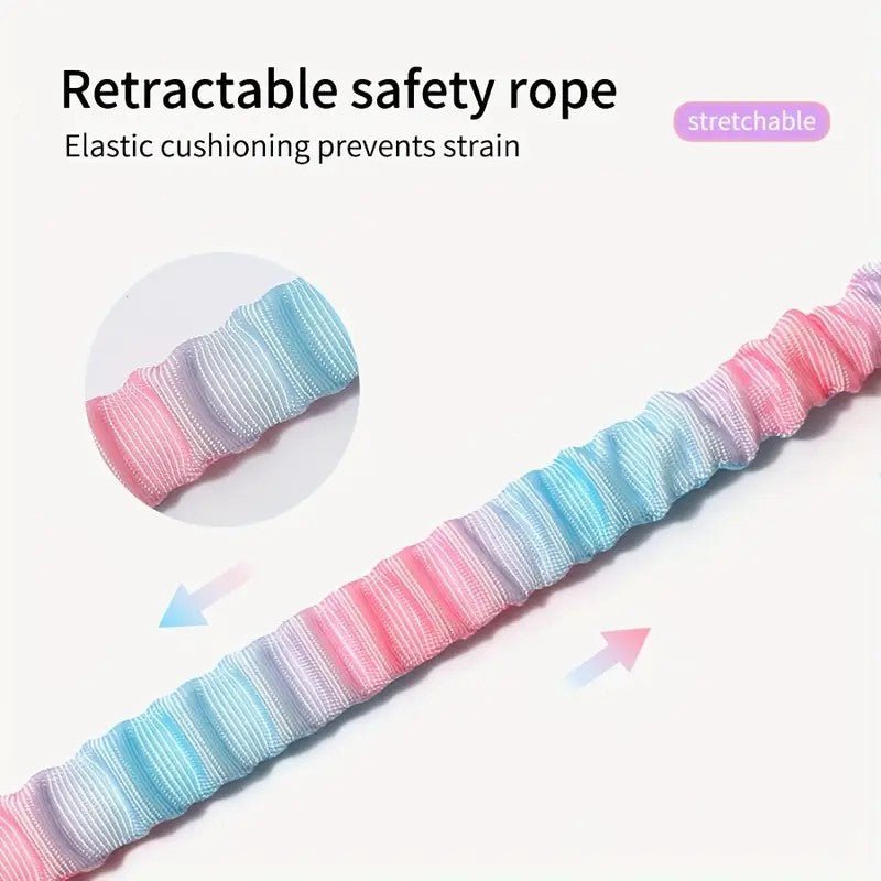 Scretchable Nylon Dog Leash Car Seat Belt 2.5cm*60~88cm