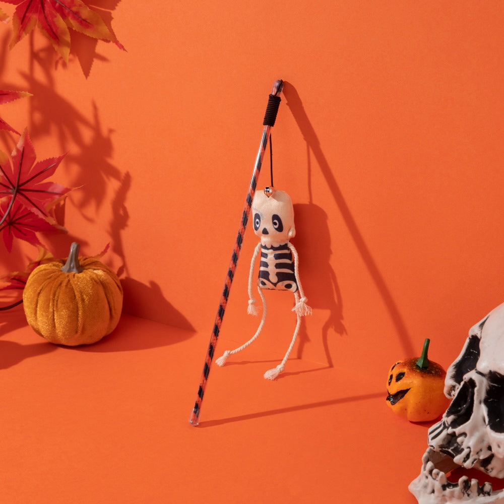 Halloween Cat Teaser Wand