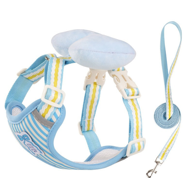 Bichon Teddy Small Dog Harness and Leash