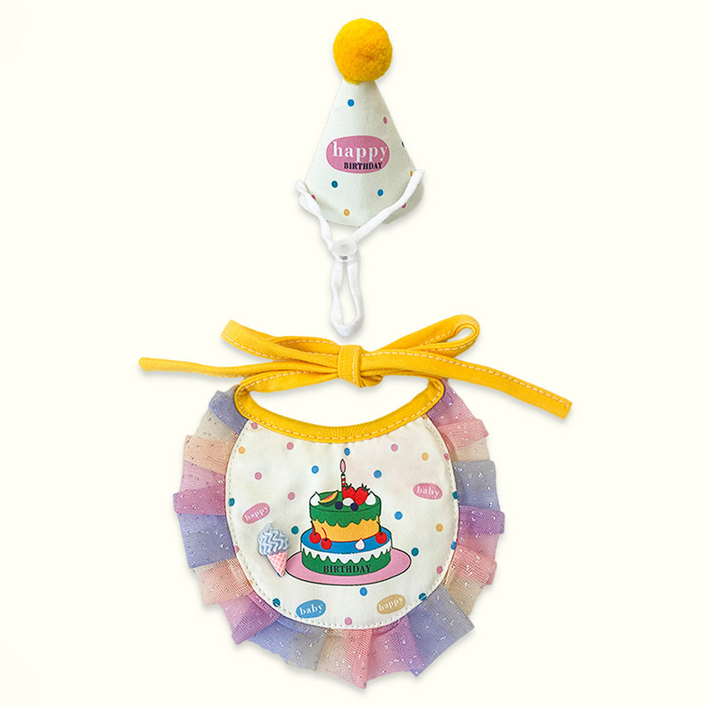 Cute Pet Birthday Costumes Bandana