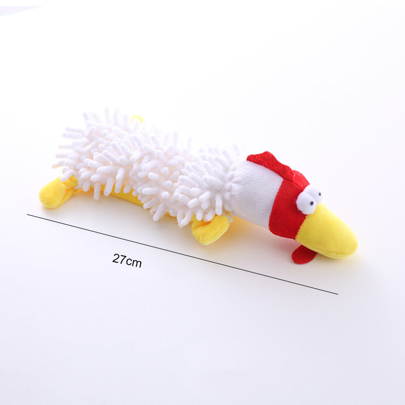 Squeaky Durable Plush Chew Toy