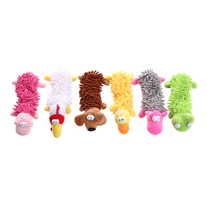Squeaky Durable Plush Chew Toy