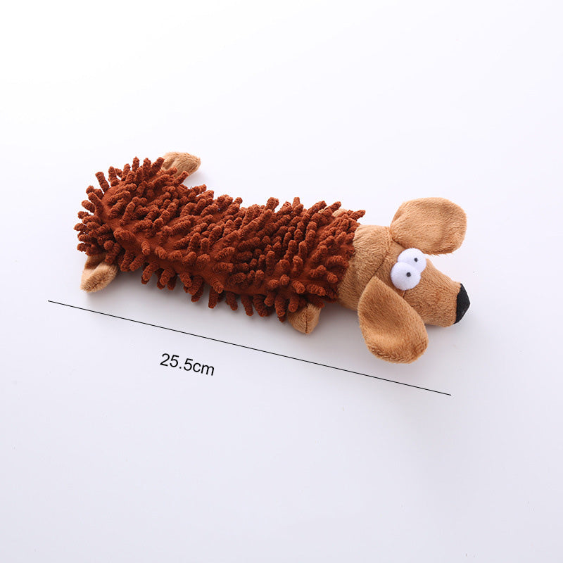 Squeaky Durable Plush Chew Toy