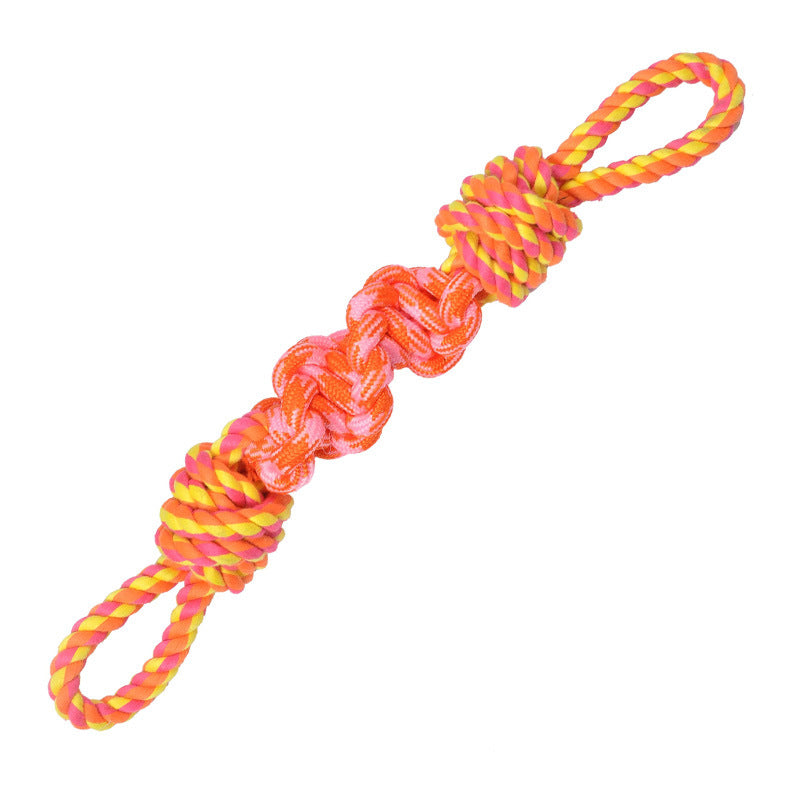 Stretchy Tough Cotton Rope Chew Toy for Dogs
