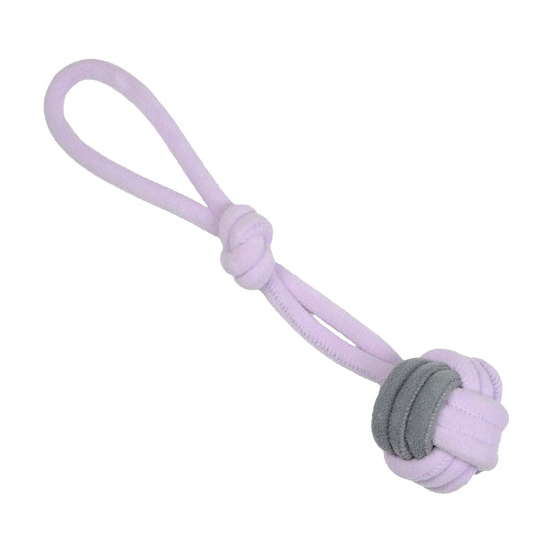 Polar Fleece Dog Knot Rope Toy