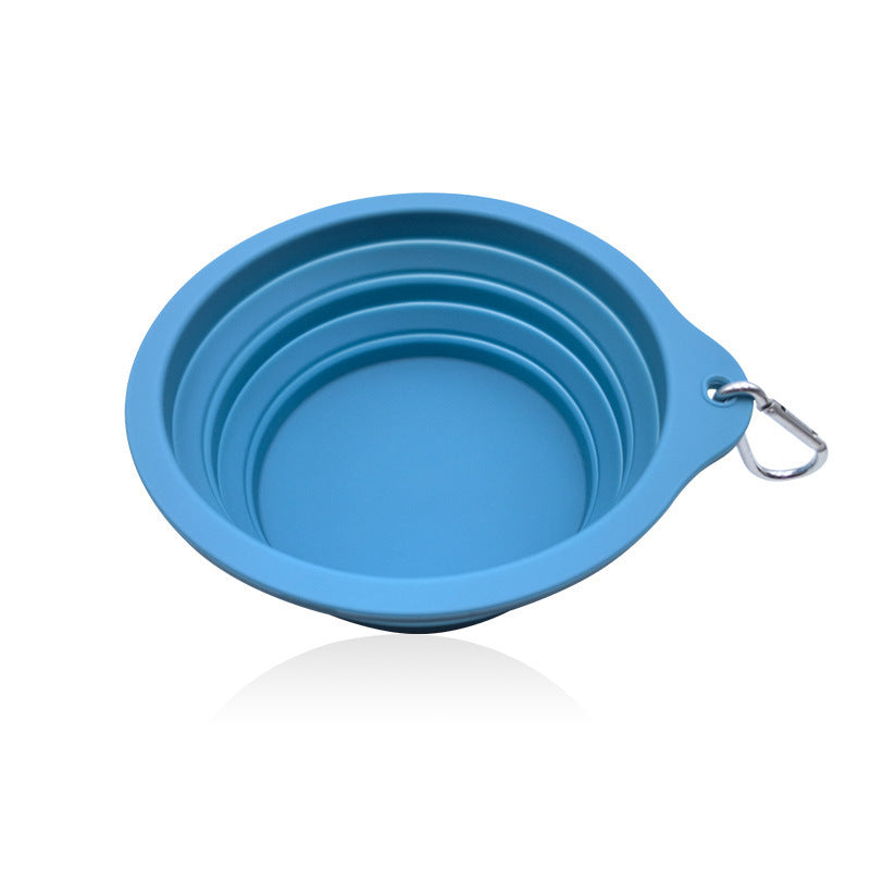 Outdoor Pet Folding Silicone Bowl 650ml