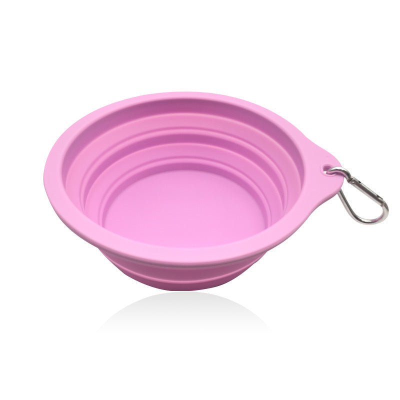 Outdoor Pet Folding Silicone Bowl 650ml
