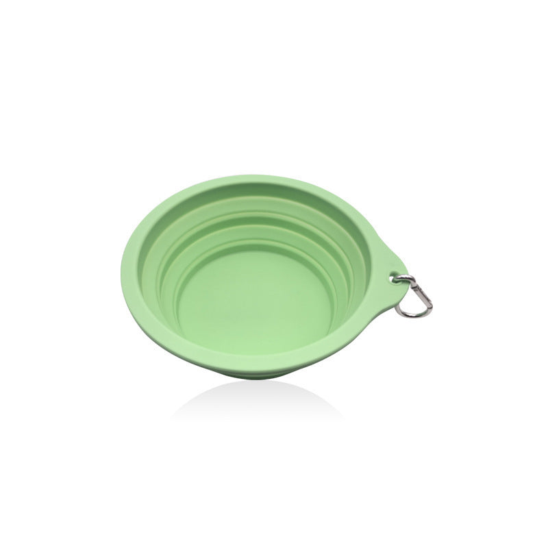 Outdoor Pet Folding Silicone Bowl 650ml